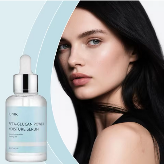 iUNIK Beta-Glucan Power Moisture Serum Blue No Niacinamide Safe Serum For All Skin Types 50ml Original Korea Brightening Essence