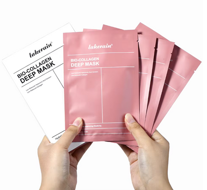 Bio-Collagen Real Deep Mask Supplement Collagen Hydrating Overnight Hydrogel Mask Elasticity Improvement Pore Minimizing Firming