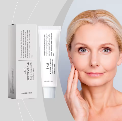 AMZ Soothing Moisturizing & Whitening Face Cream with Vitamin E for All Skin Types-Gentle Hydration & Softening