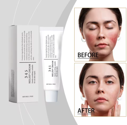 AMZ Soothing Moisturizing & Whitening Face Cream with Vitamin E for All Skin Types-Gentle Hydration & Softening