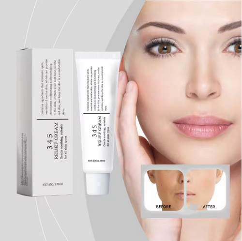 AMZ Soothing Moisturizing & Whitening Face Cream with Vitamin E for All Skin Types-Gentle Hydration & Softening