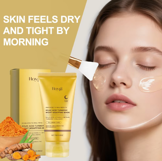 Turmeric Deep Collagen Mask Peel Off Mask Face Anti Wrinkle Lifting Korean Skin Care Masks Skin Firmnes For Nighttime Care