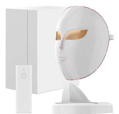 LED Face Mask Light Therapy 3Colors Skin Rejuvenation Light Therapy Photorejuvenation Facial Skin Care Anti Aging SkinTightening