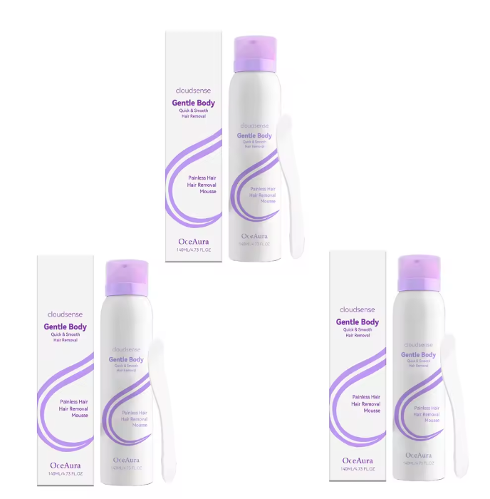 Hair Removal Mousse Pain Free Depilatory Underarm Leg Arm Body Long-Lasting Growth Inhibitor Smooth Skin Care Foam Mousse Spray