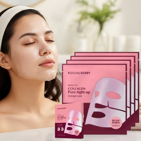 Collagen Pore-Tight Up Hydrogel Mask - Pack of 4 masks