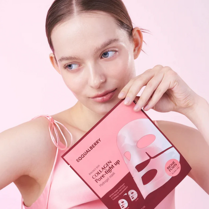 Collagen Pore-Tight Up Hydrogel Mask - Pack of 4 masks